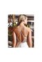 Women's Caramel Silk Satin Lace Short Six Set Suit 443 - 5