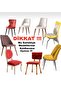 6 Pieces Lycra Chair Cover, Chair Cover - 4