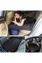 Inflatable Car Seat Bed Black - Inflatable Mattress with Pump Gift for Automobile Back Seat - 4