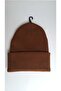 Knitwear Basic Beret - Brown Unisex