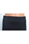 Women's Black Seamless High Waist Winter Thermal Tights with Wool Lining - 4