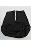 Women's Black Seamless High Waist Winter Thermal Tights with Wool Lining - 5