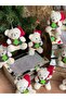 New Year's Eve Big Christmas Tree Costume Plush Bear Keychain Ornament Polar Bear Gift - 2