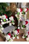 New Year's Eve Big Christmas Tree Costume Plush Bear Keychain Ornament Polar Bear Gift - 3