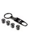 Volkswagen Golf 7 R Logo Stainless Steel Valve Cover and Keychain Set