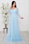 13326 Long Tulle Lace Dress