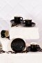Kısmet Black Coffee Cup Set for 6 People 90 ml