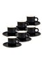 Kısmet Black Coffee Cup Set for 6 People 90 ml - 2