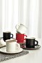 Kısmet Black Coffee Cup Set for 6 People 90 ml - 7