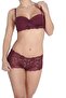 Push-Up Padded Lace Detailed Strapless Bra Set