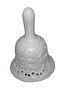 Porcelain White Santa Claus Bell