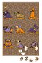 Pug Yoga Dog Puzzle 240 Piece Jigsaw