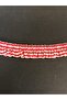 Plaid Elastic Ruffle Pleat Ribbon - 3