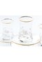 Sakura Glass 12-Piece Tea Set 160 Ml Clear - 2