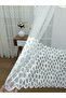 Flush Knitted Lace Tulle Curtain, 100x250, Normal Pleat, 1/2.5