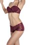 Push-Up Padded Lace Detailed Strapless Bra Set - 4