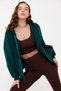 Yeşil Oversize Sweatshirt - 3