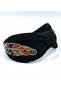 Peacock Feather Model Black Velvet Crown Tvst01 - Zelice