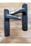 Stainless Luxury Derya Door Handle (Room) Anka Mirrored Matte Black - Matte Satin Aluminum / Steel - 7