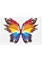 Butterfly Colorful Abstract Butterfly Puzzle 240 Piece Jigsaw