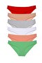 Women's 6 Pieces Super Eco Set Lycra Slip Panties Set2