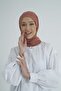Women's Hijab Cotton Combed Shawl Dark Salmon - 31 - 4