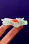 Coconut Scented Transparent Water Lily Flower Figured Decorative Bath Soap - 100% Natural - 3