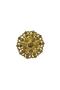 Fashionable Yellow Throw Pillow & Cushion Stone (Set of 4) 4 cm Diameter