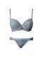 Women's Ecru Delmore Brode Unassisted Lace Covered Stone Bra Suit 5450