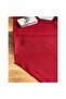 American Service, Silvery Linen Runner Red Color - 3