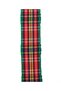 25mm Green Plaid Christmas Ribbon 5m - 2