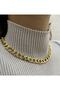 Gold Thick Chain Necklace