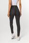 Polka Dot Patterned Cotton Comfortable Black Tights - 3