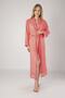 Women's Colorful Embroidered Bamboo Cotton Bathrobe