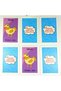 Set of 3 Educational Matching Cards Animals Fruits Vegetables Memory Game Turkish English Montessori - 6