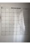Monthly Planner Static Smart Paper Calendar Writing Board Pen 100X100 cm - 5