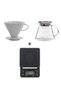 Barista Drip Filter Coffee Plus Set (dripper+coffee Server+timer Scale)