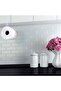 Kitchen Under Shelf Paper Towel Rack Hanger Apparatus Towel Holder - 2