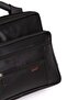 Men's Genuine Leather Hand and Shoulder Bag - Black - 5