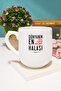 Halaya Gift Oval Mug Cup Keychain