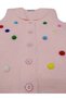 Girl's Colorful Pompom Knitwear Vest - 2