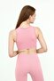 طقم كورت وبنطلون ضيق مزدوج الطبقات - 4