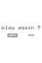 30 X 9 Cm Play Again Yes No Auto Sticker Car Glass Sticker Gray