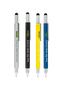 Engineer Pen with Ruler, Screwdriver, Spirit Level, Tablet Compatible Ballpoint Pen