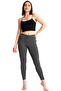 Women's Gray Winter Thermal Tights - 2