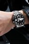 8384 Double Hour Steel Men's Wristwatch - 2