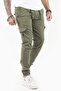 Men's Light Green Cargo Pants - 3