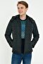 Green Men's Coat