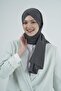 Women's Cotton Cotton Shawl Anthracite - 13