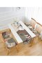 Set of 4 Pouf Chair Cushions and 1 Runner with Portrait Design in Coffee Tones